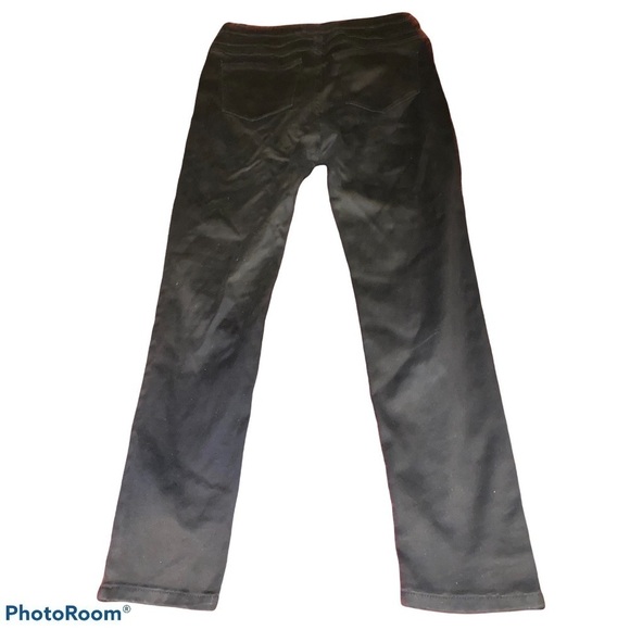 Original denim black high  waisted stretchy skinny jeans Sz 15 - Picture 6 of 14